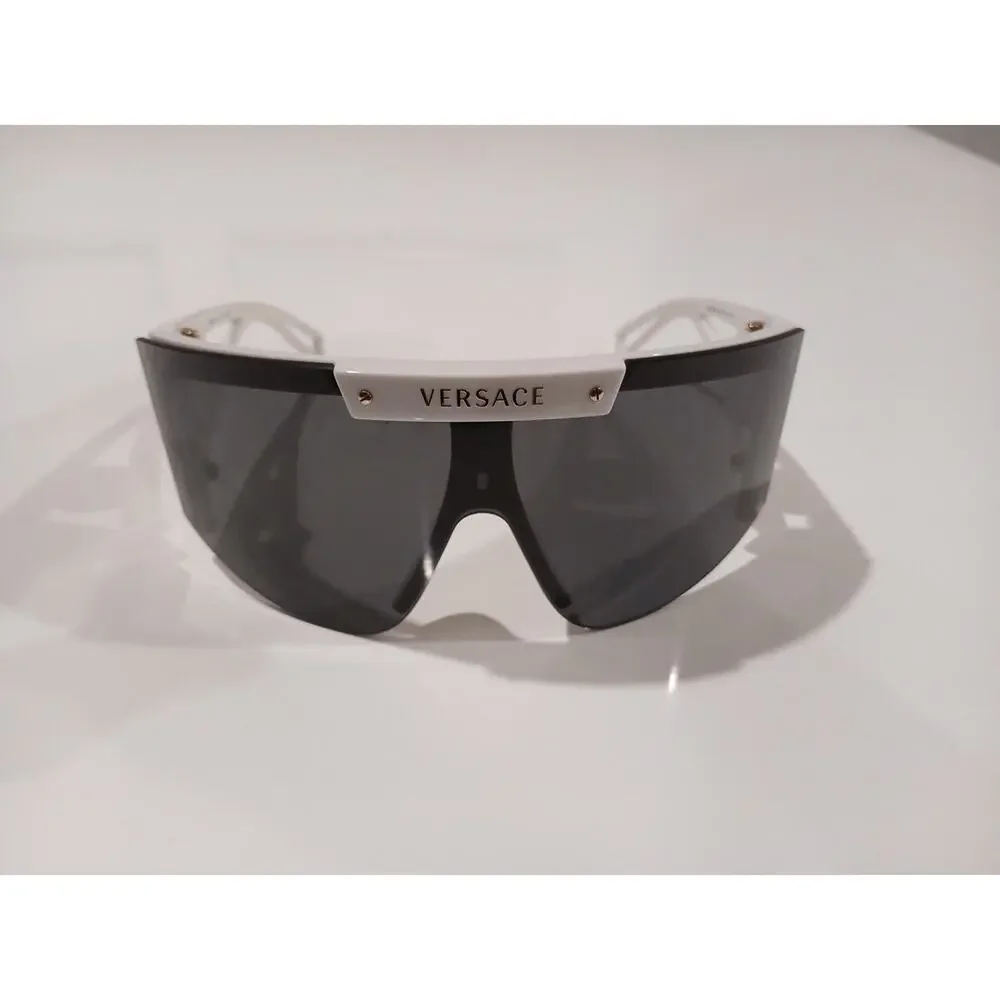 Versace Sunglasses (shield) Comes With BOX, CASE & MICROFIBER BAG WITH 3 LENSES